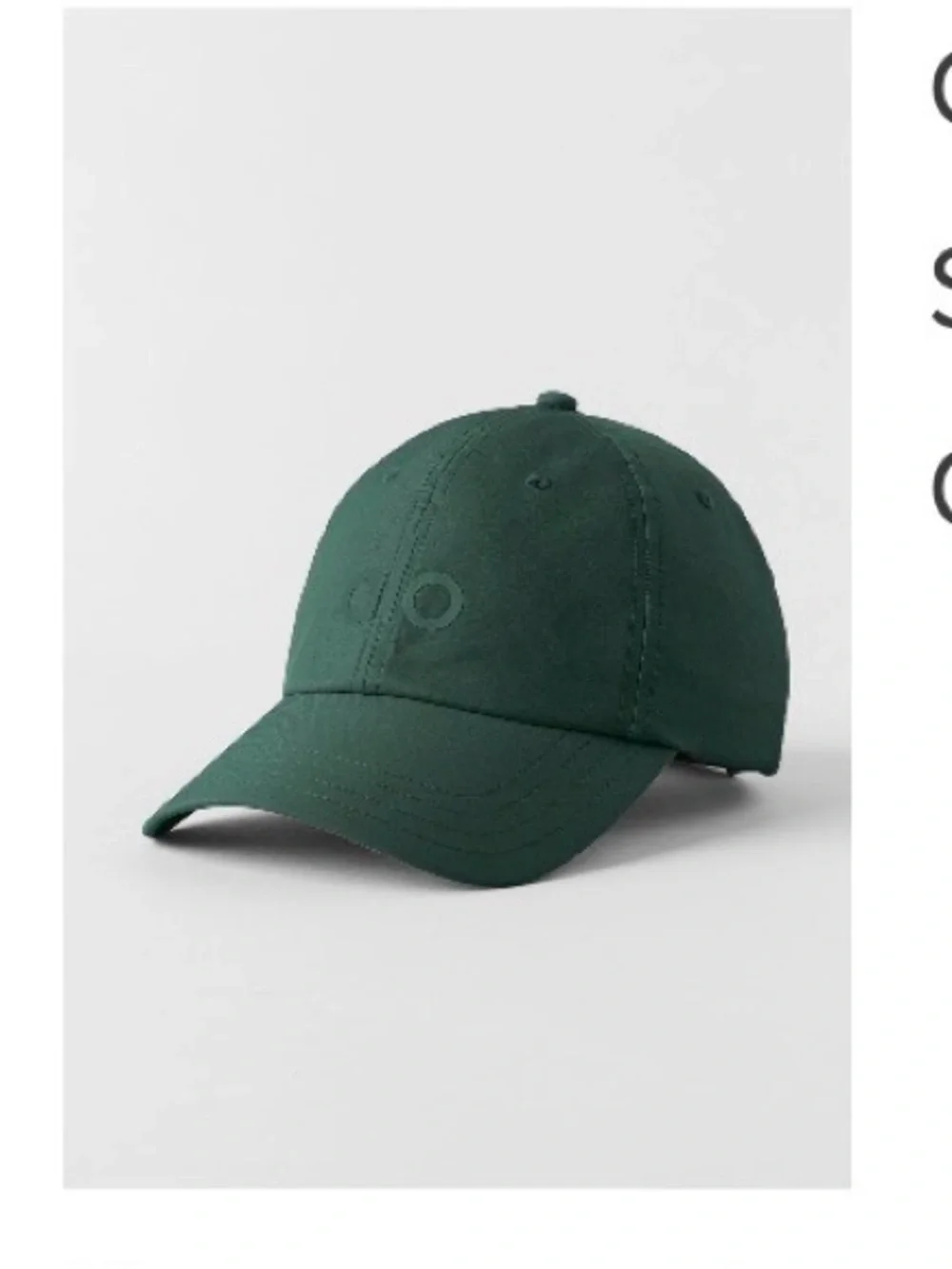 ALO performance off-duty cap in Clover Green